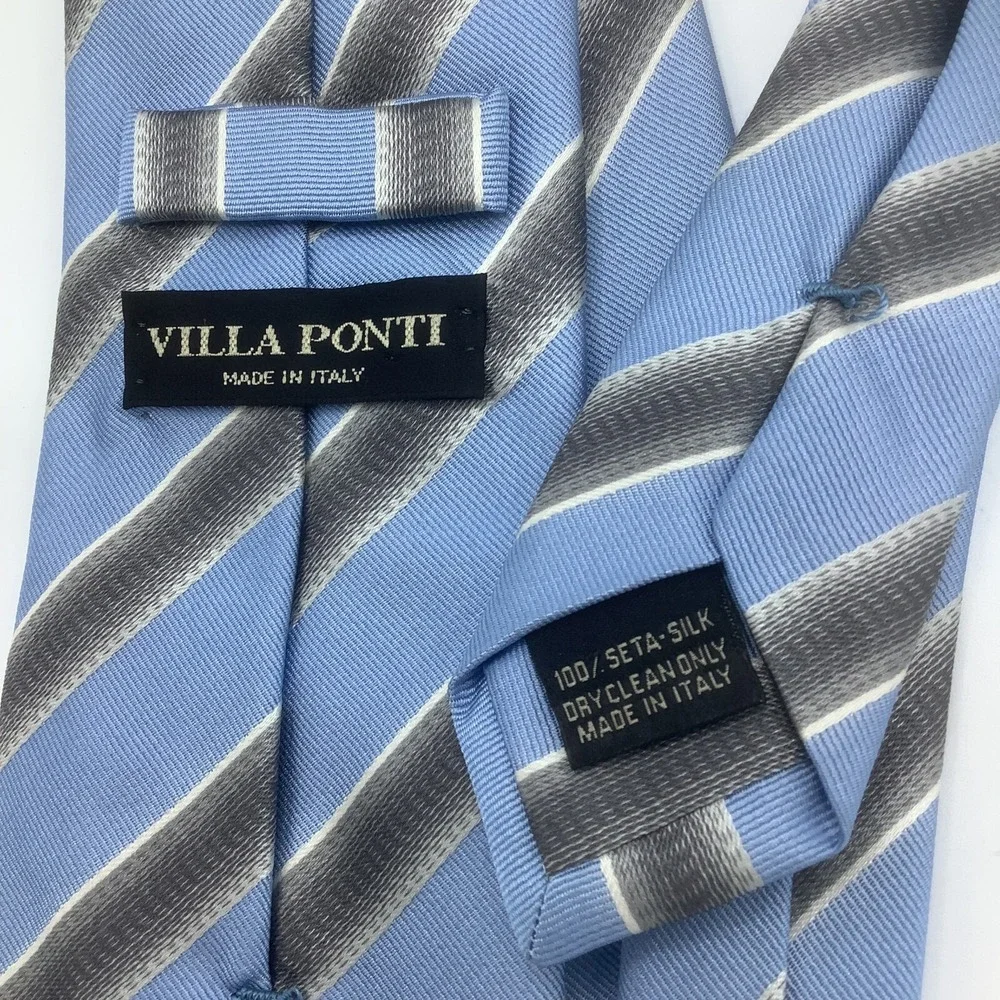 Villa Ponti‎ Men's Silk Necktie Made in Italy